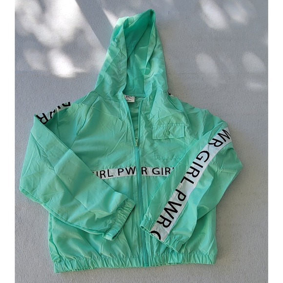 Jolie & Joy by FCT With Love Other - NWT Girls Windbreaker Style Jacket. Green  Color, By JoLIE & joy. Size L/14